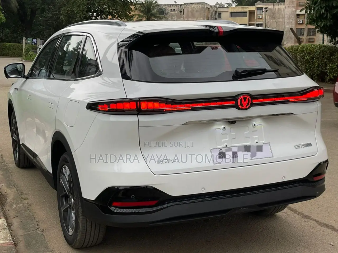 Nouveau Changan CS75 Plus 2026 Blanc