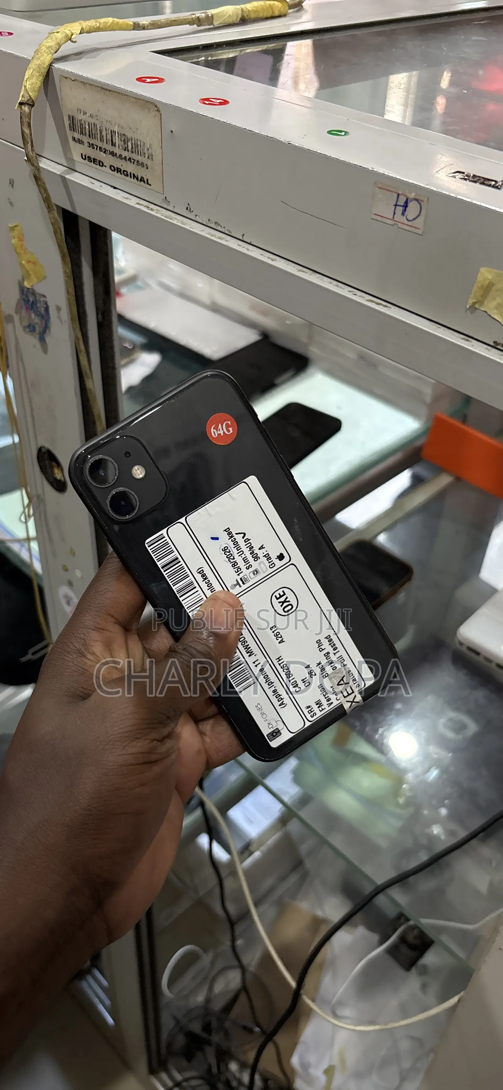 Pomme iPhone 11 64 GB Noir
