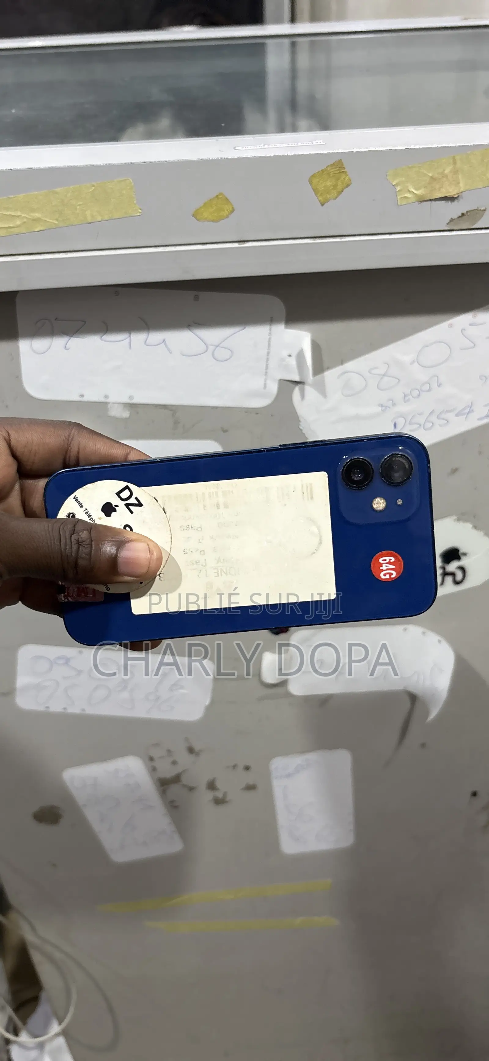 Pomme iPhone 12 64 GB Bleu