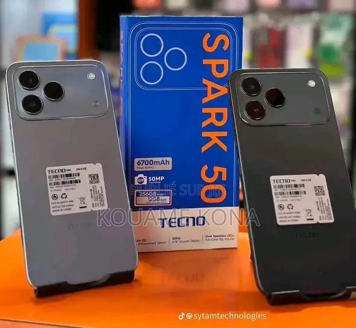 Nouveau Tecno Spark 50 128 GB Bleu