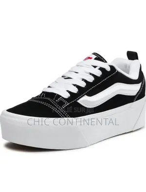 Vans Knu Skool a Semelle Simple Et Grosse
