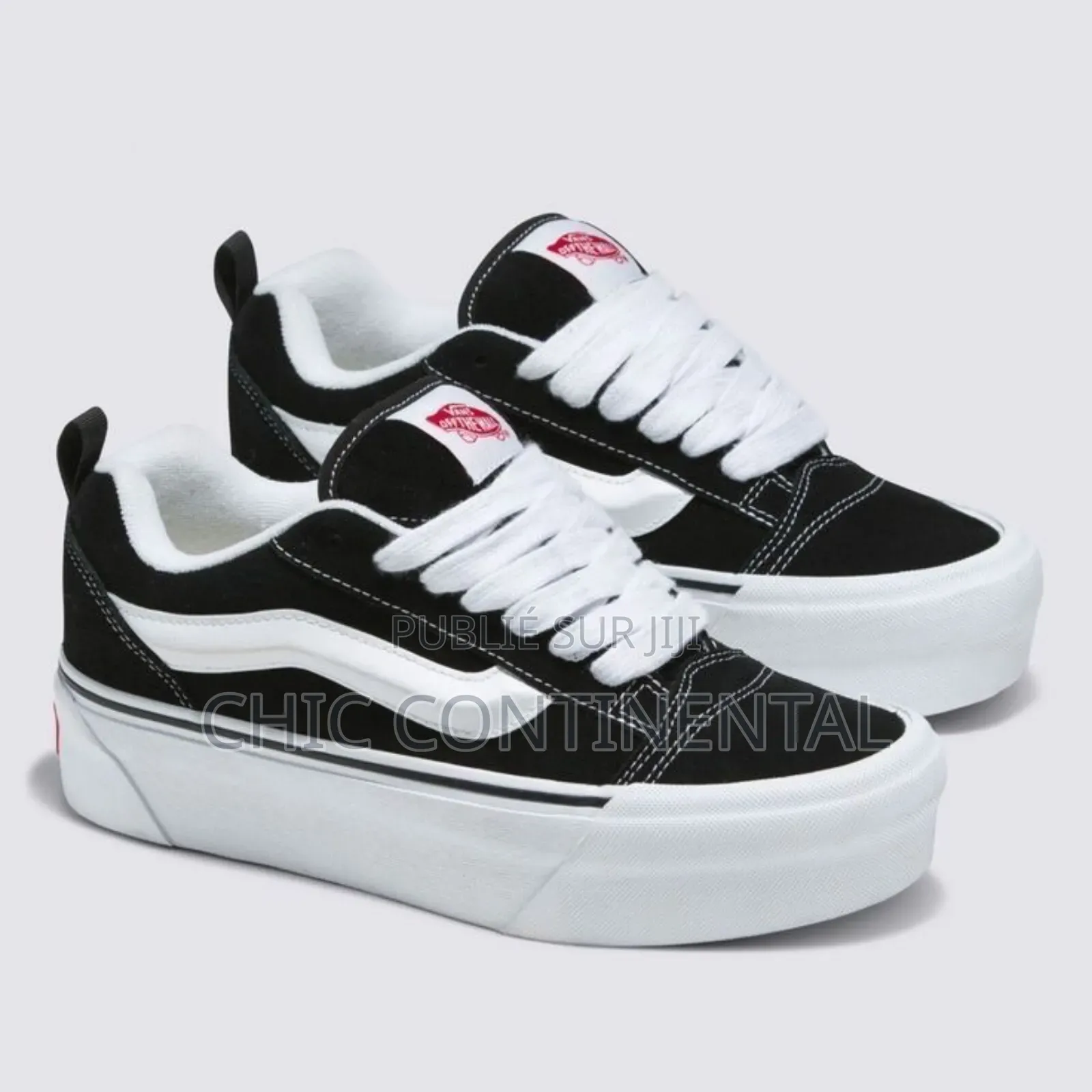 Vans Knu Skool a Semelle Simple Et Grosse