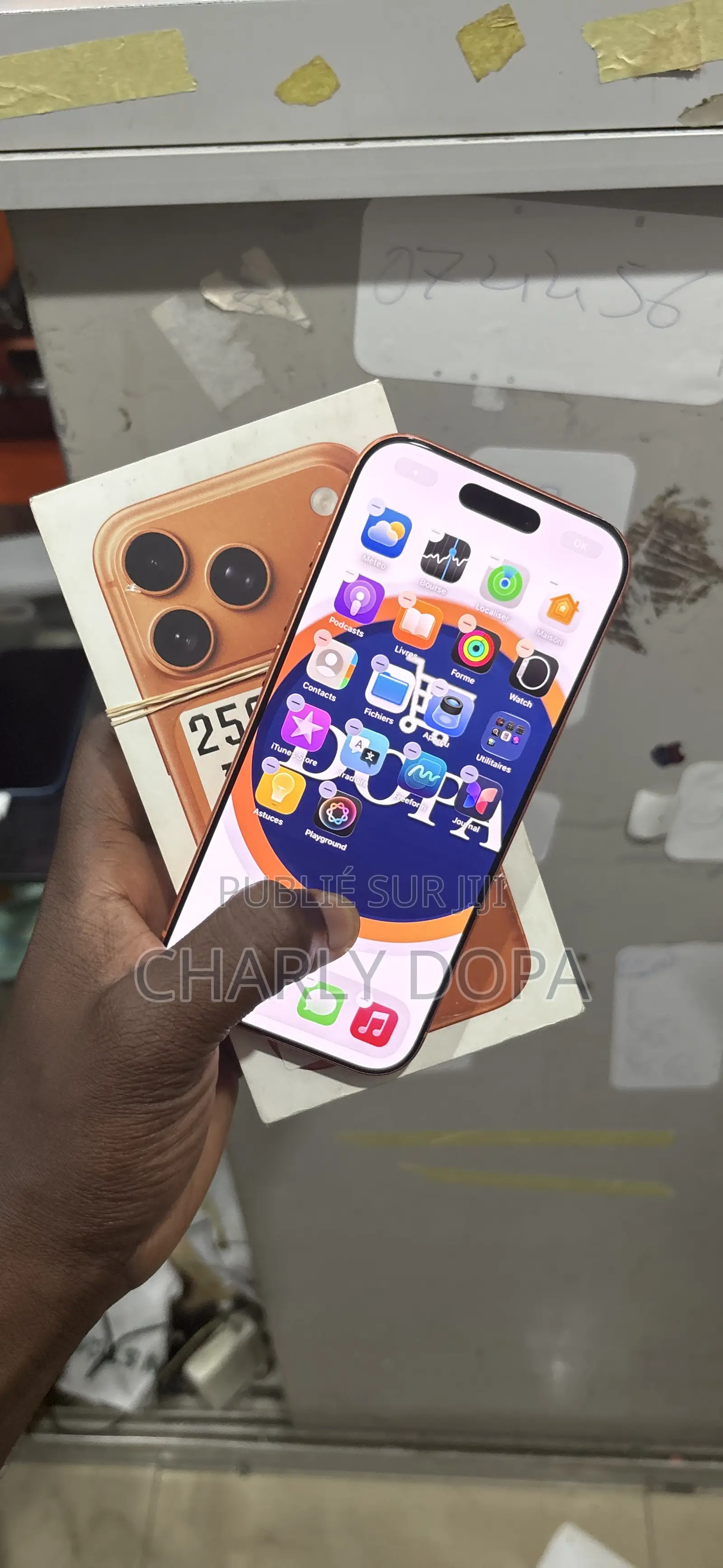 Pomme iPhone 17 Pro 256 GB Orange
