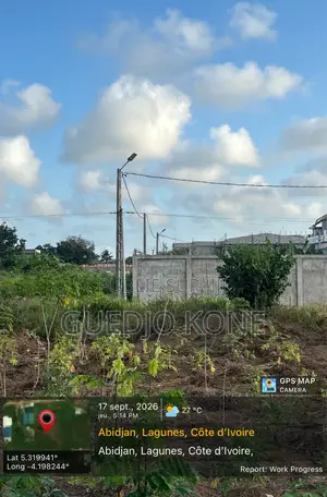 Songon À Vendre Sous Préfecture Terrain Avec ACD À Vendre