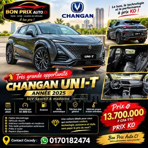 Changan UNI-T 2025 Noir