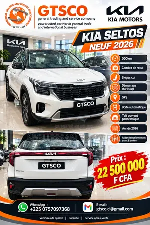 Nouveau Kia Seltos 2026 Blanc