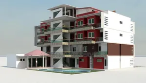 8chbre Blocs d'appartements dans Immeuble R+3 En, Cocody à Vendre