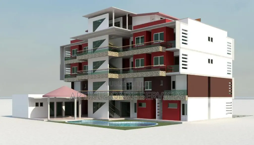 Type De Bien : Immeuble R+3 en Construction