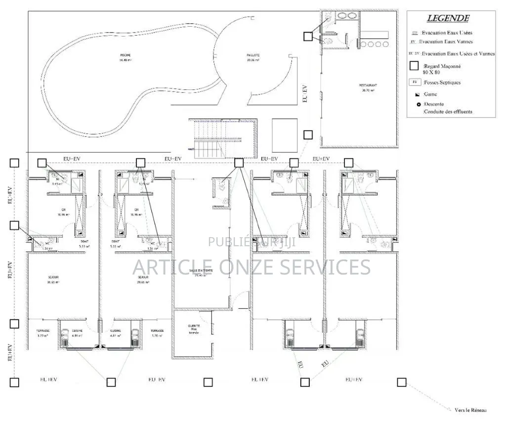 Type De Bien : Immeuble R+3 en Construction