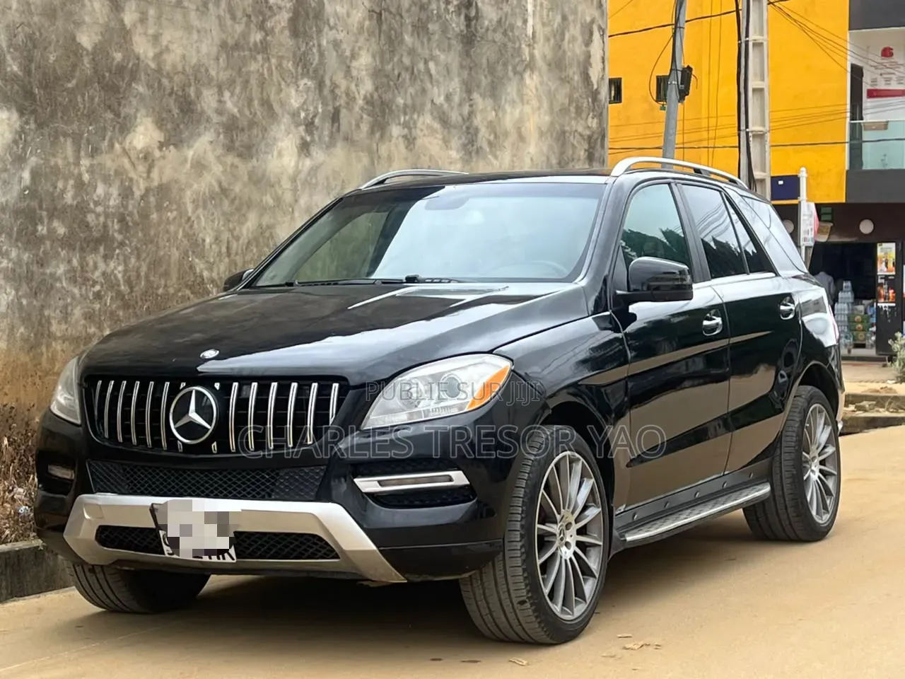 Mercedes-Benz M Class ML350 4MATIC 4dr SUV AWD (3.5L 6cyl 7A) 2015 Noir