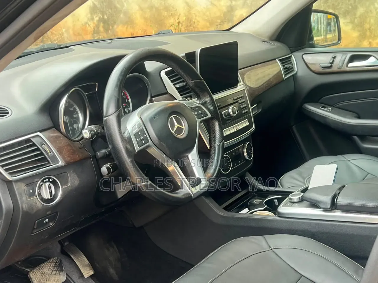Mercedes-Benz M Class ML350 4MATIC 4dr SUV AWD (3.5L 6cyl 7A) 2015 Noir