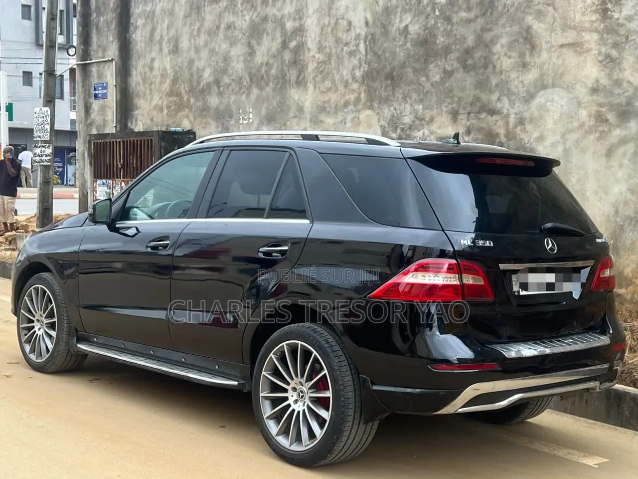 Mercedes-Benz M Class ML350 4MATIC 4dr SUV AWD (3.5L 6cyl 7A) 2015 Noir