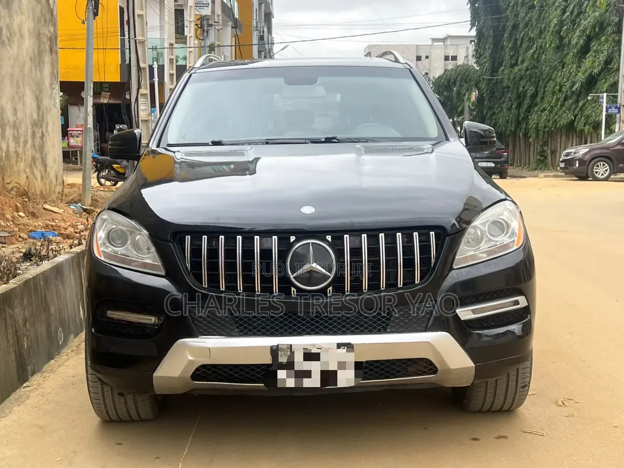 Mercedes-Benz M Class ML350 4MATIC 4dr SUV AWD (3.5L 6cyl 7A) 2015 Noir