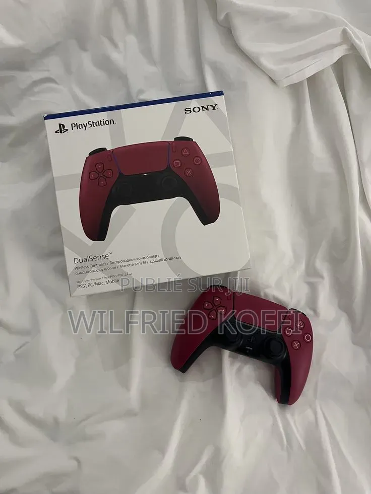 Manette PS5 DualSense Rouge Sony – Disponible