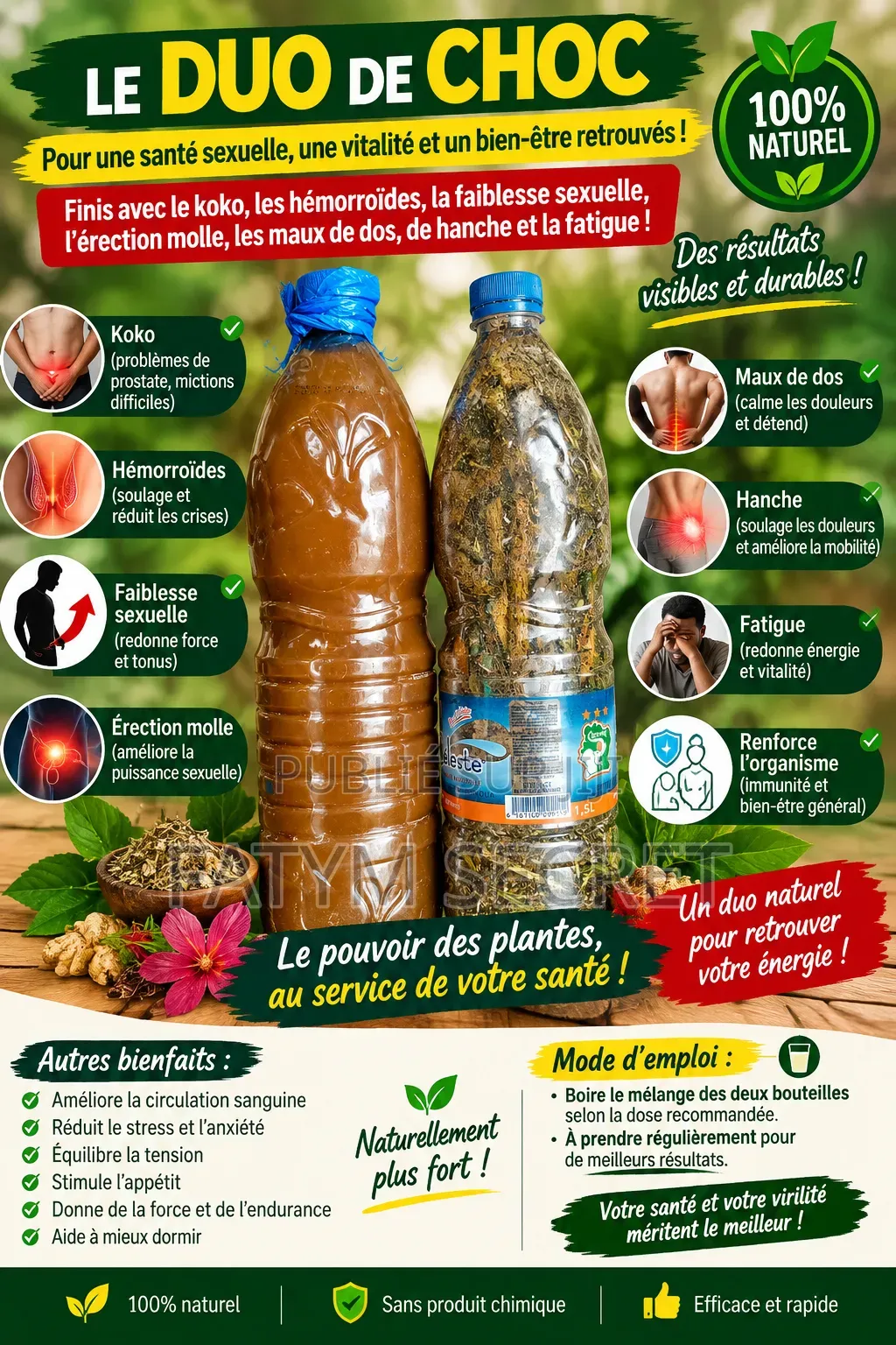 Duo De Choc ( Traitement Koko Et Faiblesse Sexuelle