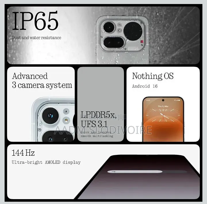 Nouveau Nothing Phone 4a Pro 128 GB Gris