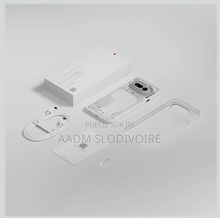 Nouveau Nothing Phone 4a 256 GB Blanc