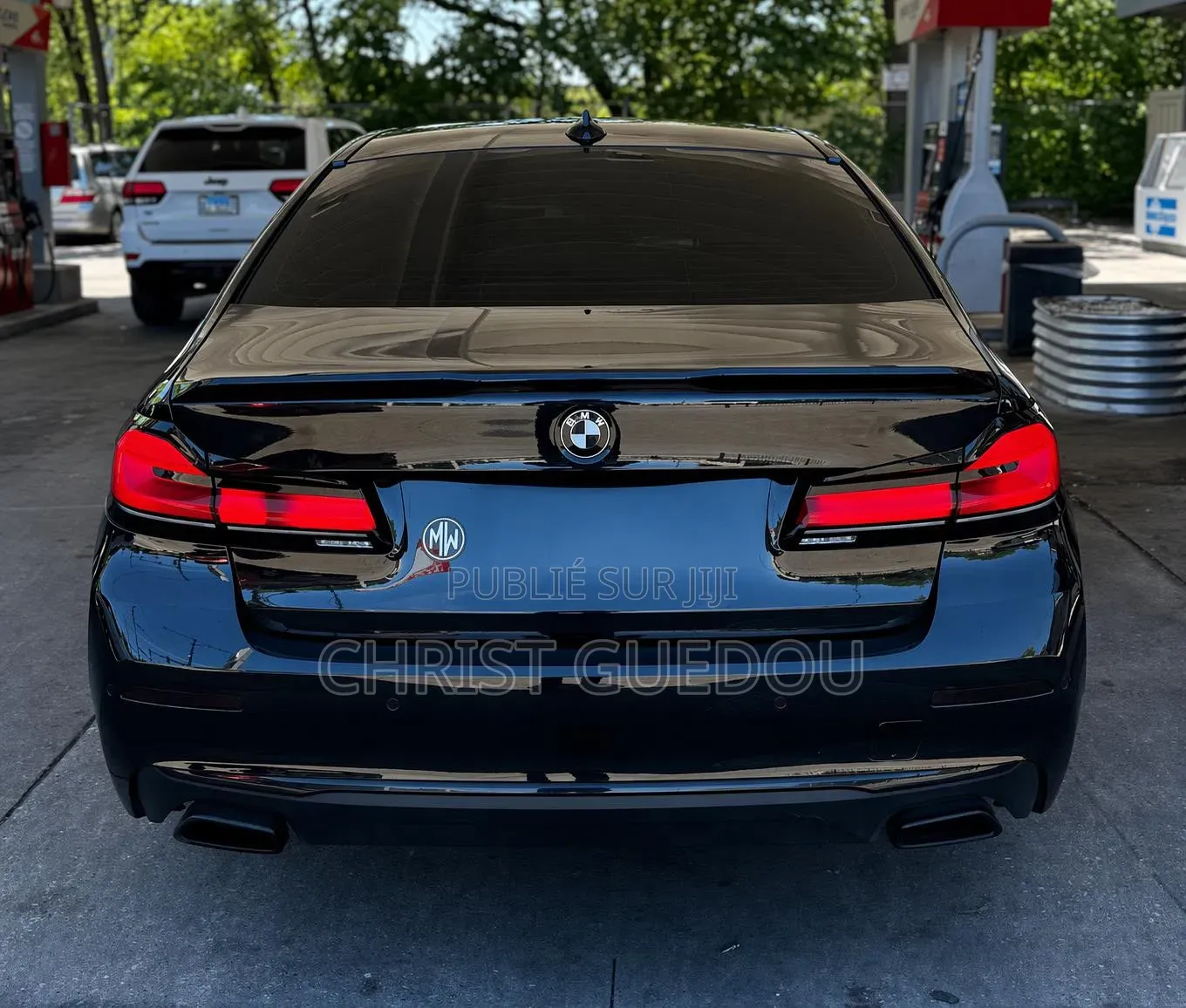 BMW 5 Series G30 530e 2021 Noir