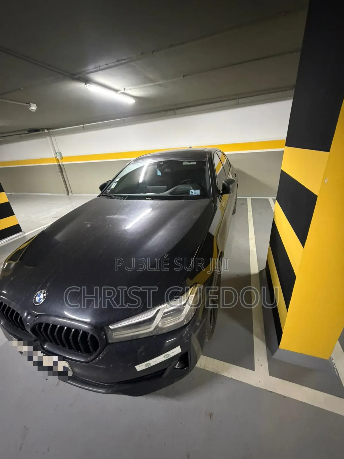 BMW 5 Series G30 530e 2021 Noir