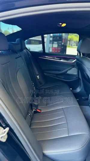 BMW 5 Series G30 530e 2021 Noir