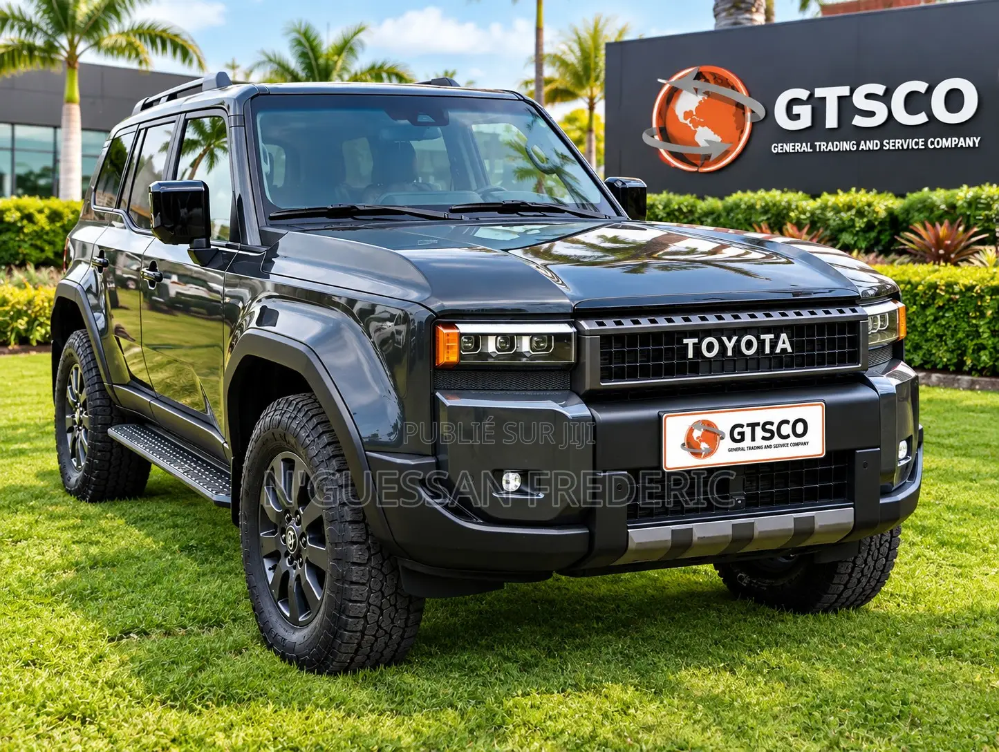 Nouveau Toyota Land Cruiser Prado 2026 Noir