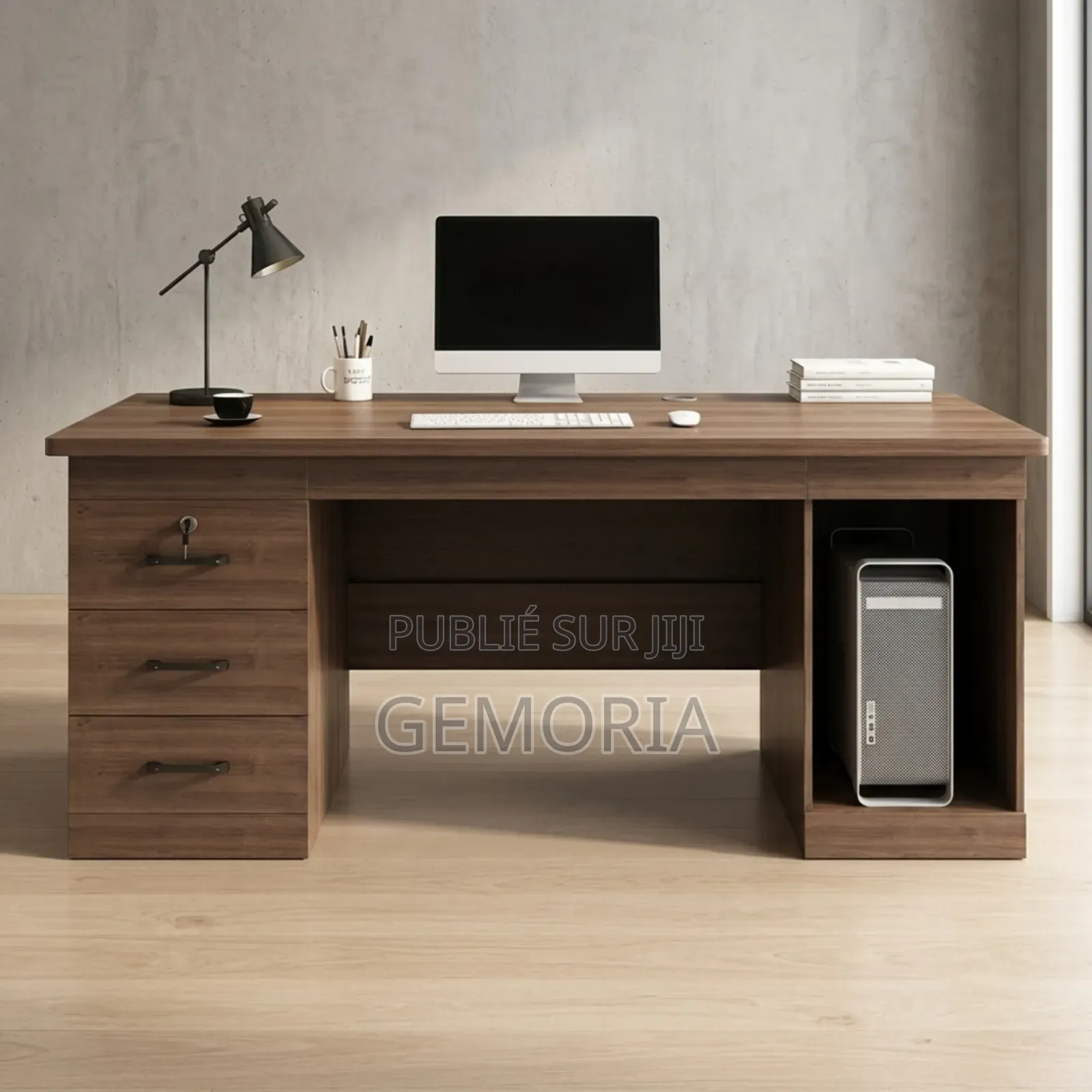 Bureau De Direction Avec Tiroirs