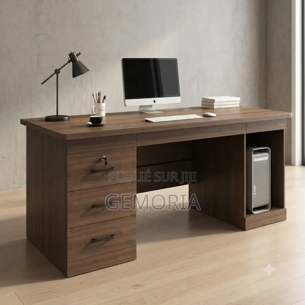 Bureau De Direction Avec Tiroirs