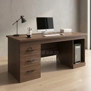 Bureau De Direction Avec Tiroirs