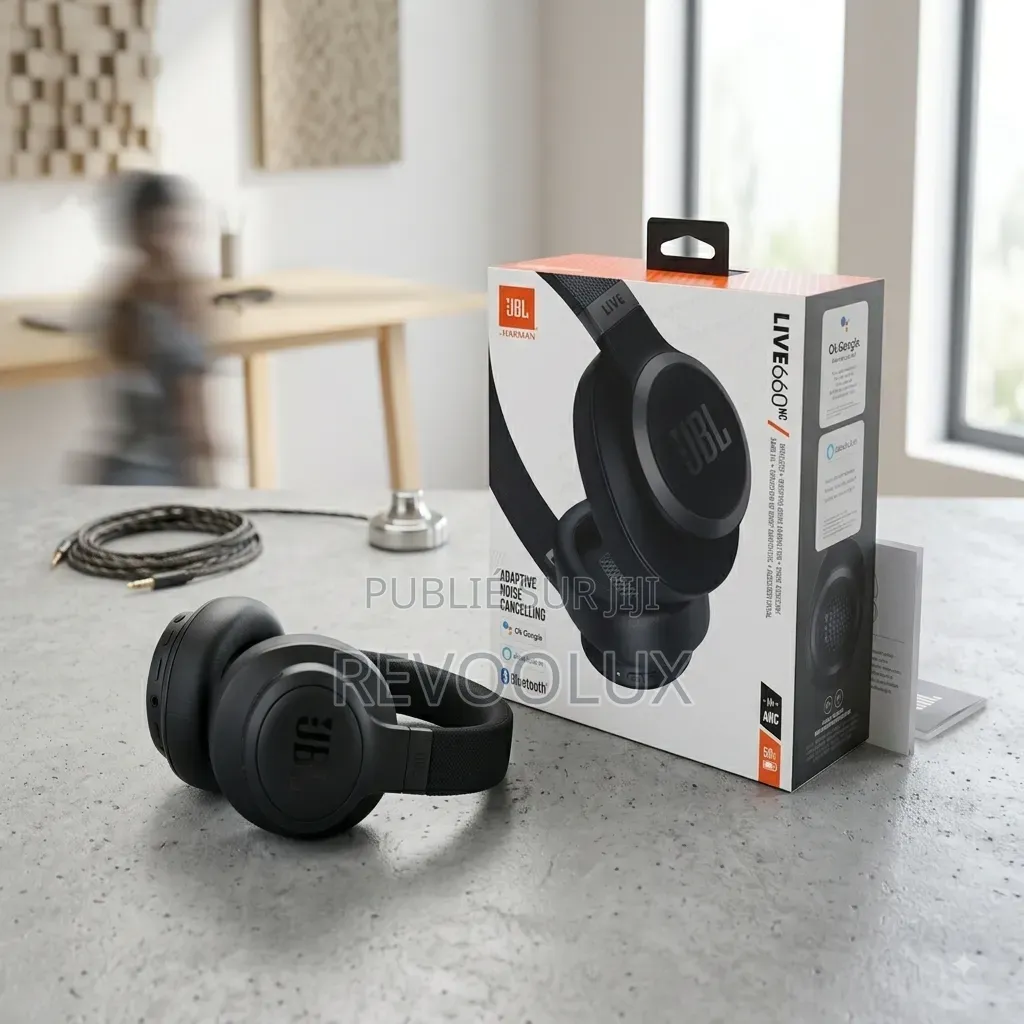 Casque Bluetooth JBL Live 660nc – Son Puissant Immersif