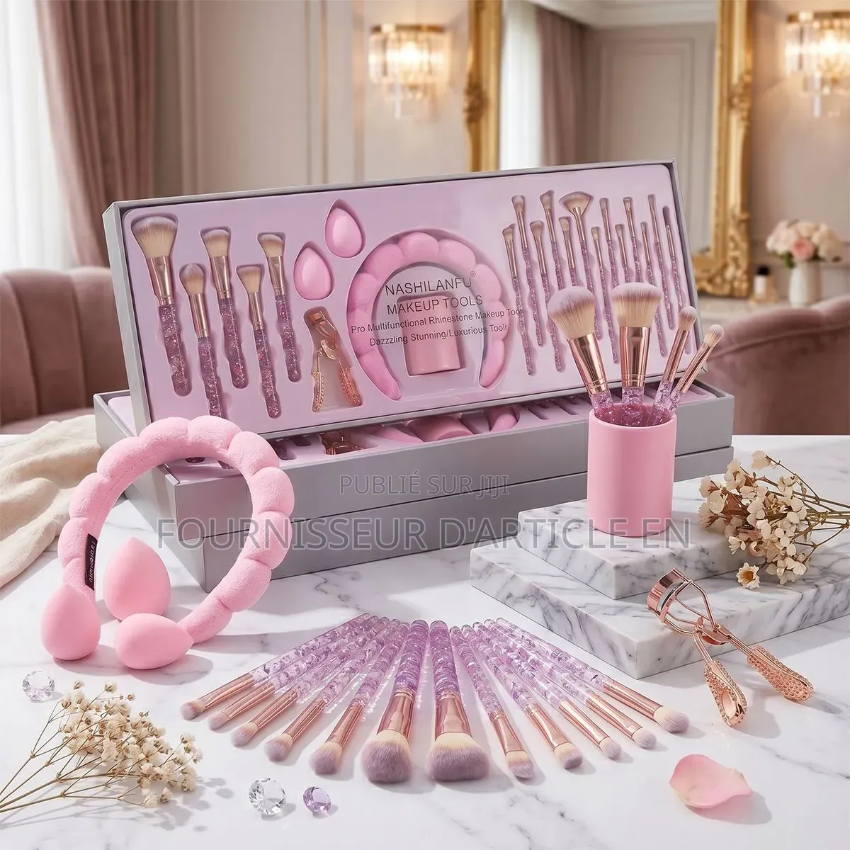 Ensemble De Pinceaux De Maquillage