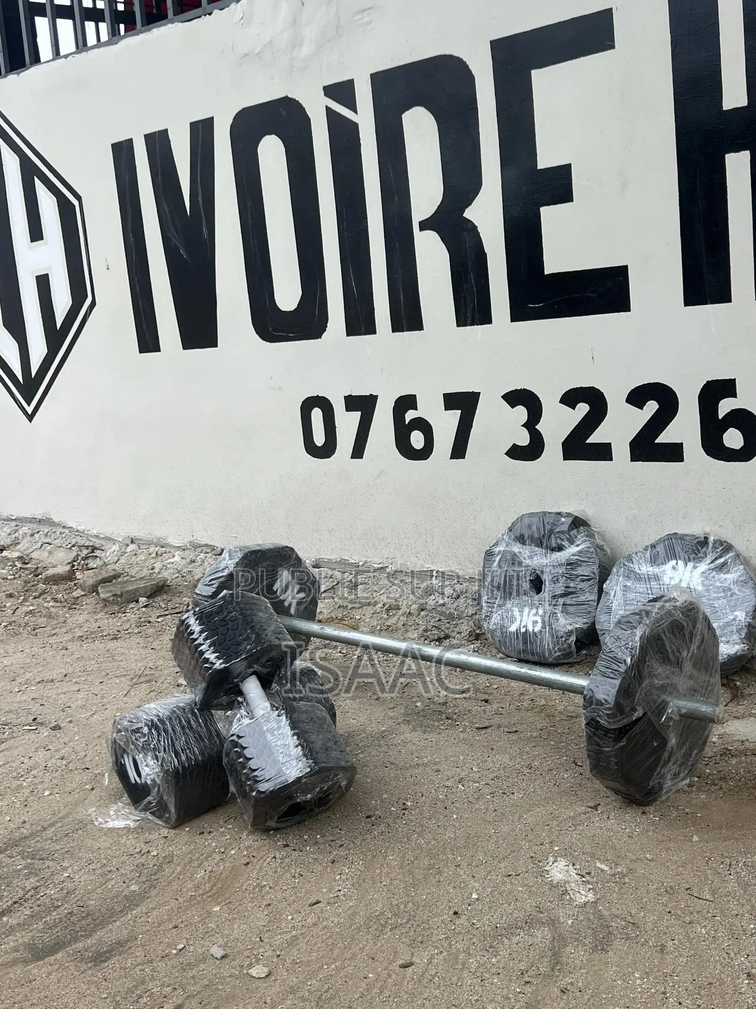 Kit Barre Curl 30 Kg Avec Haltère 10 Kg Démontable Et Rechargeable