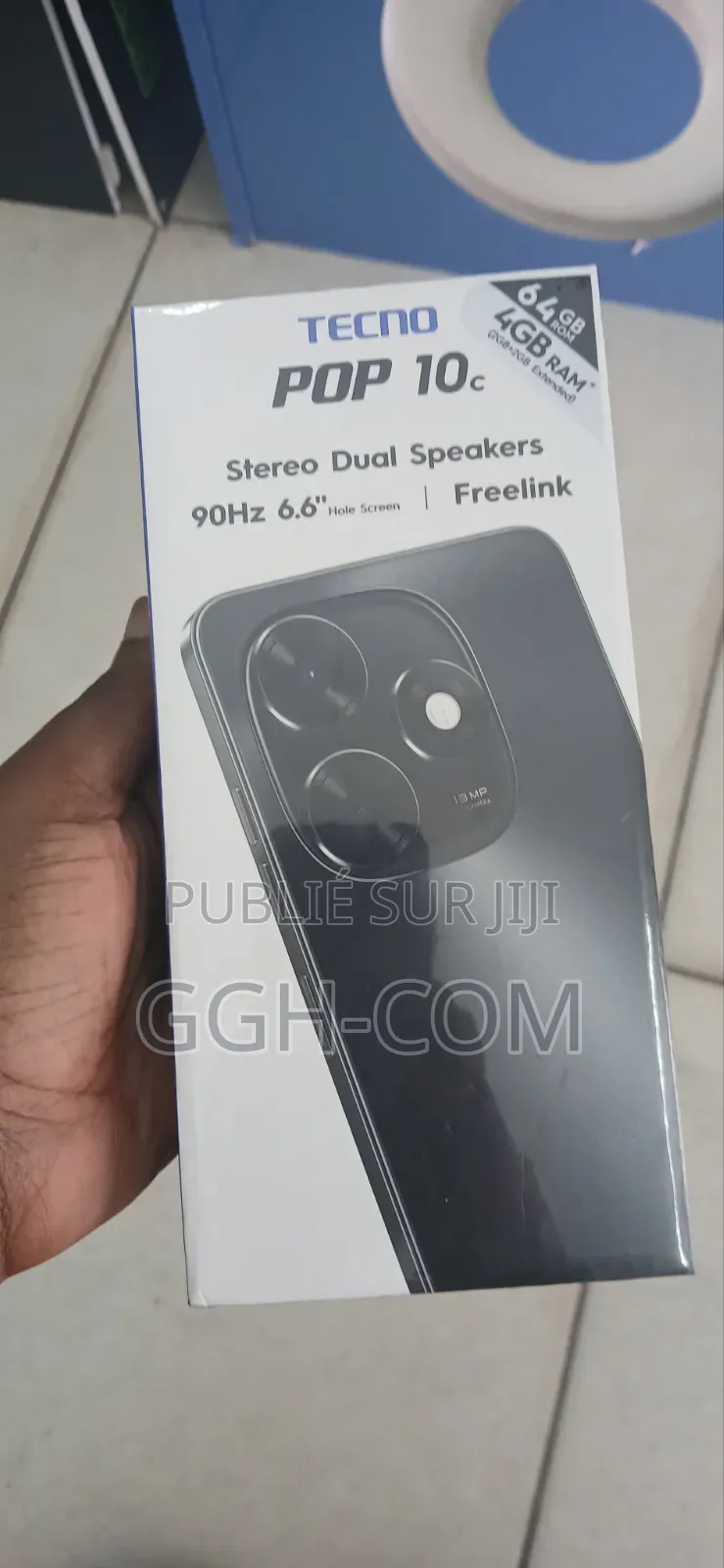 Nouveau Tecno Pop 9 64 GB Bleu