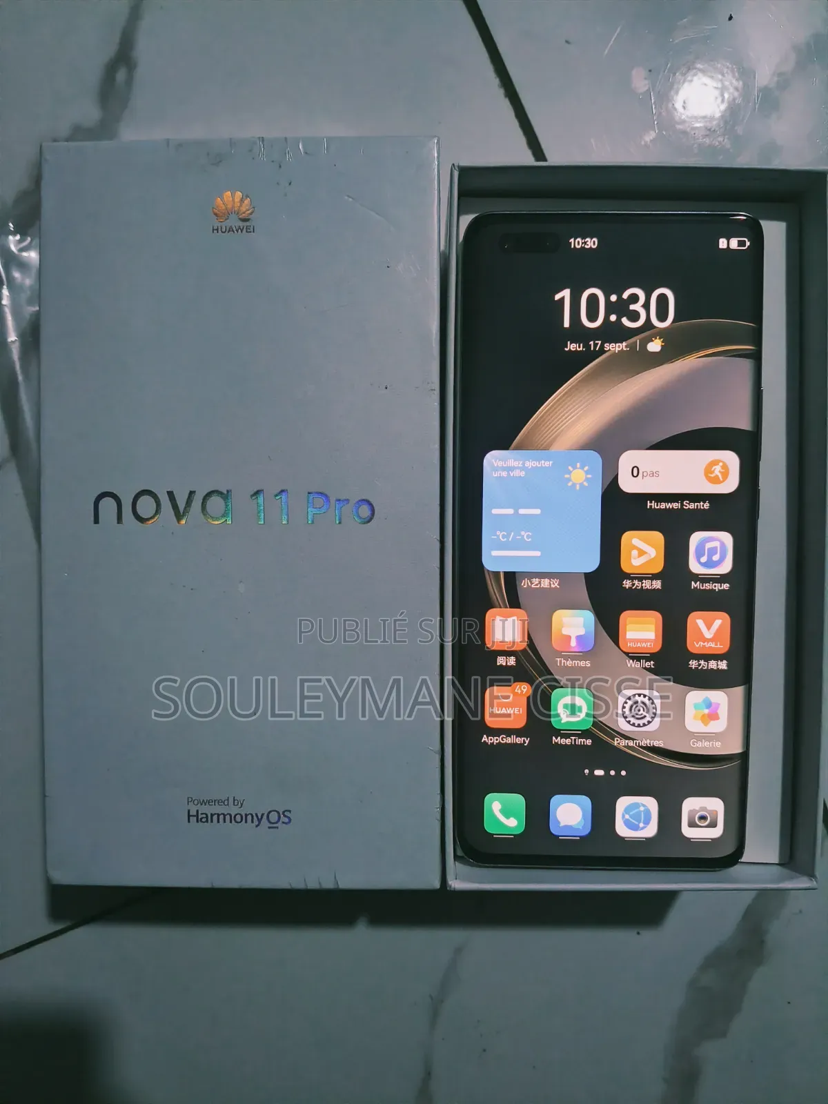 Nouveau Huawei nova 11 Pro 256 GB Blanc