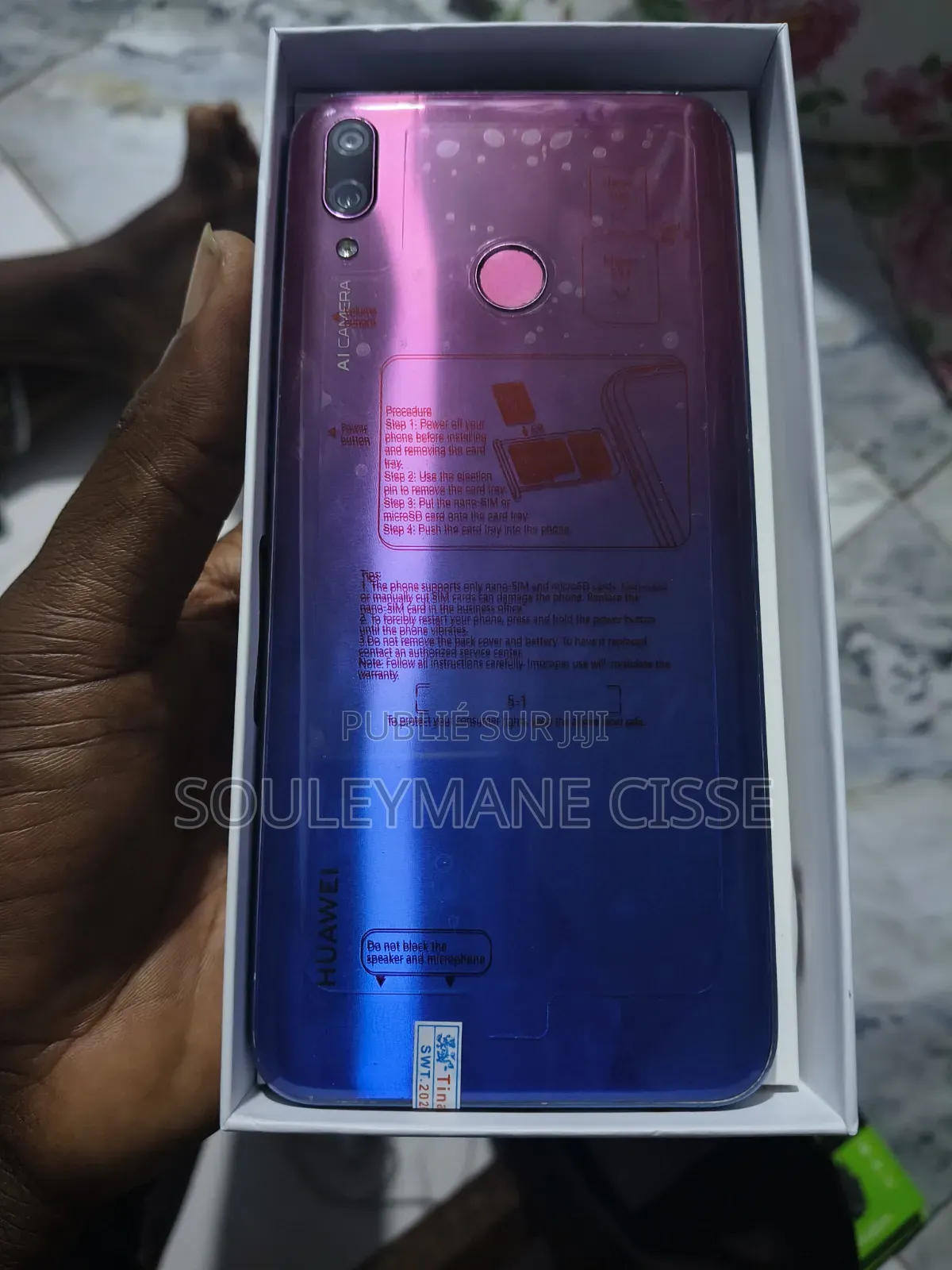 Huawei Y9 2019 128 GB Rose