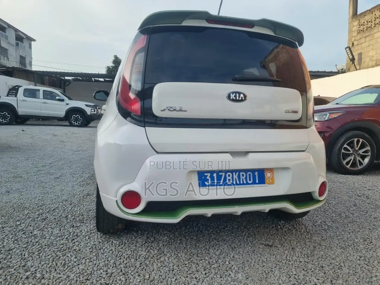 Kia Âme Hatchback 2017 Blanc