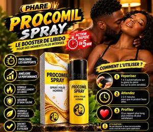 Procomil Spray - Spray Pour Homme, Dure Plus Longtemps (18+)