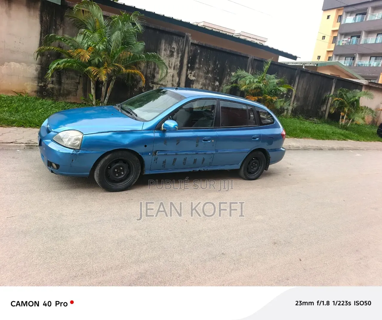 Kia Rio Sedan 2004 Bleu