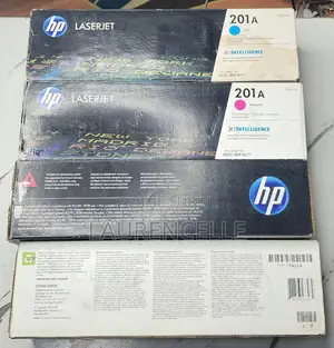 Déstockage – 4 Toners HP 201a Originaux