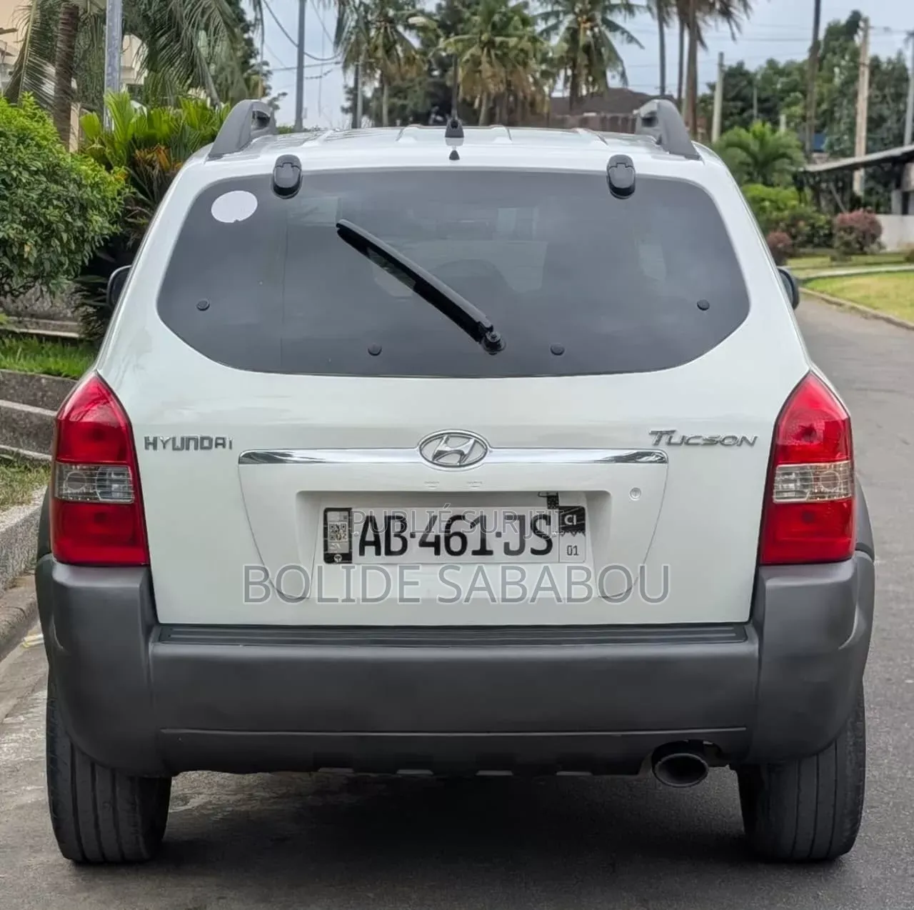 Hyundai Tucson SE 4x4 2008 Blanc