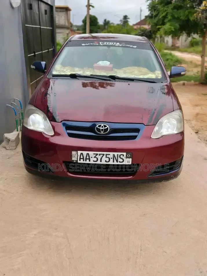 Toyota Corolla 1.4 D-4D 2005 Rouge