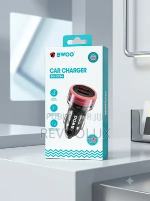 Chargeur Voiture Double USB BWOO 12W (BO-CC84)