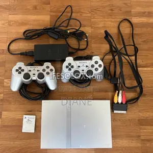 Ps2 Slim Édition Craqué 30 Jeux + 2 Manettes