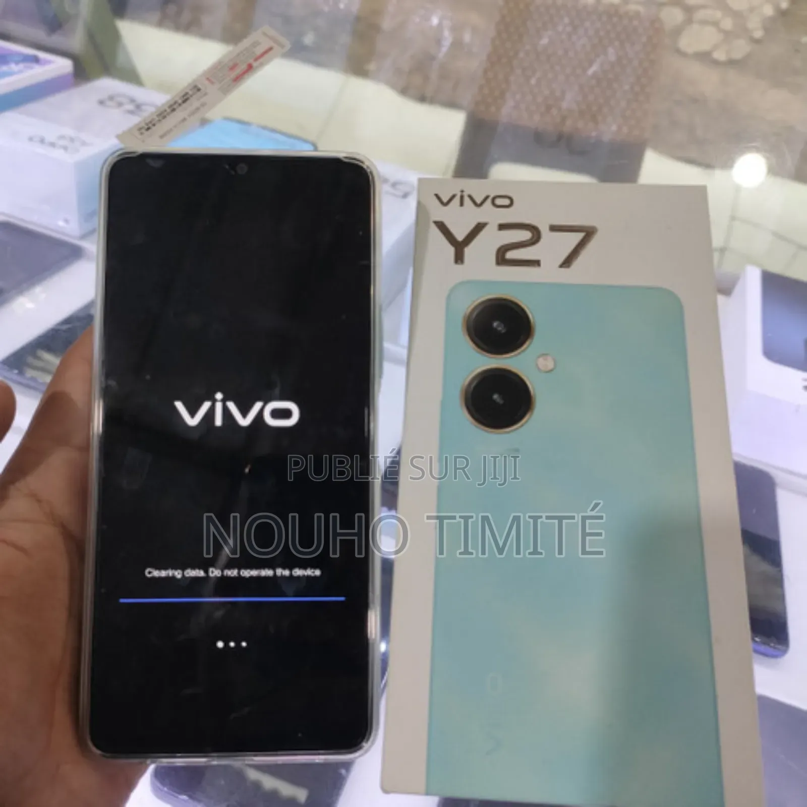 Vivo Y27 256 GB Bleu
