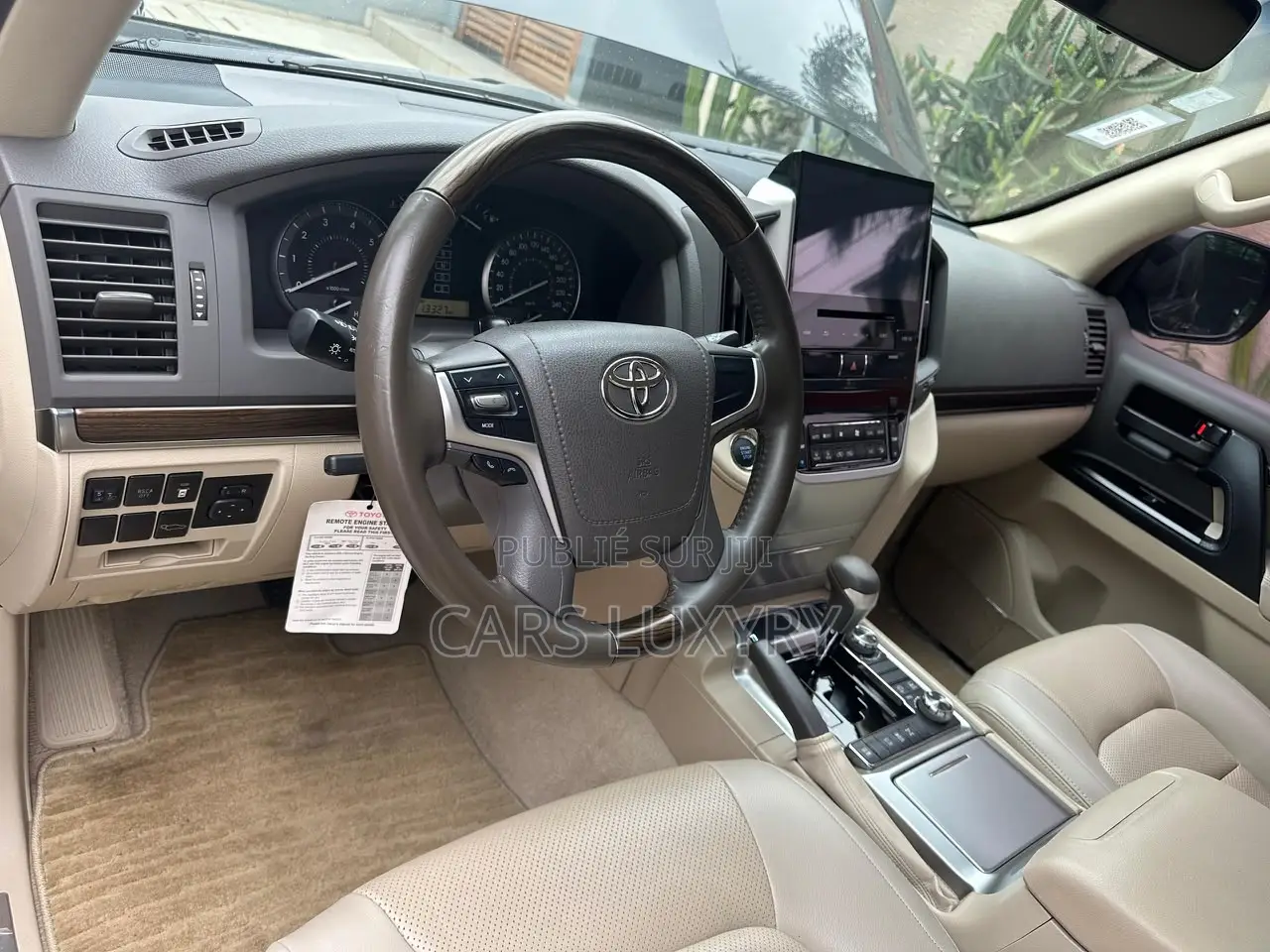Toyota Land Cruiser 4.5 V8 VXR 2021 Noir