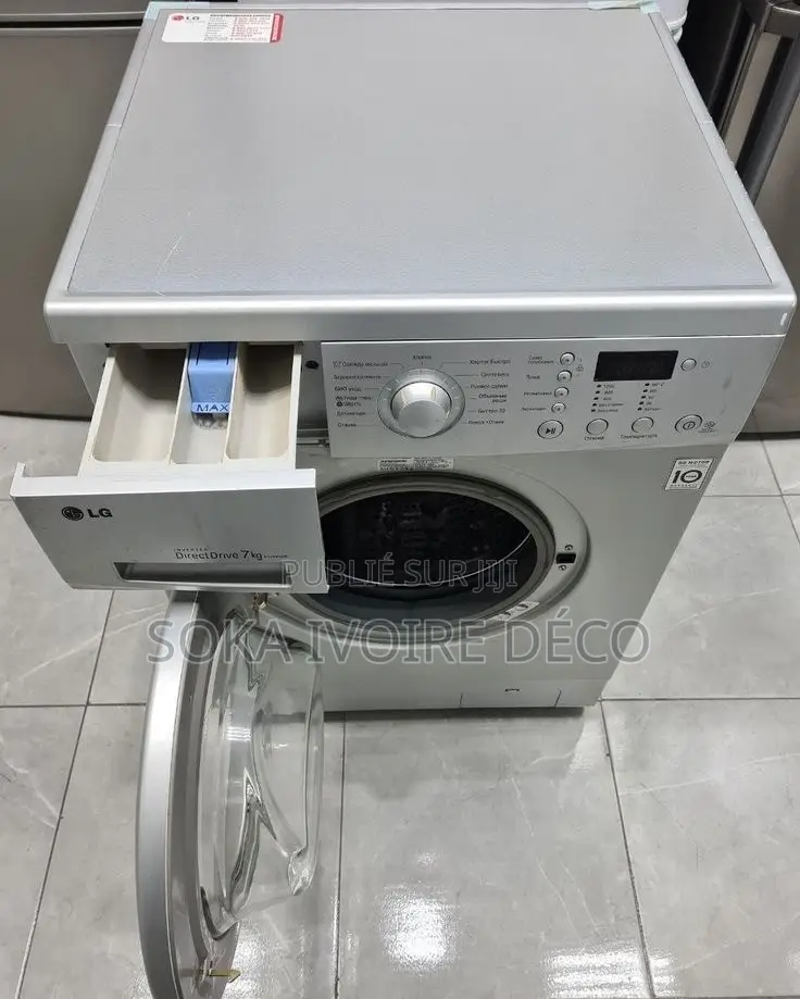 Lave-Linge Séchant LG Steam À Chargement Frontal