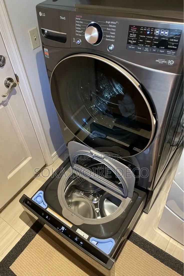 Lave-Linge Séchant LG Steam À Chargement Frontal