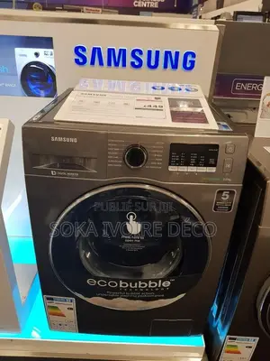 Lave-Linge Séchant Samsung Steam À Chargement Frontal