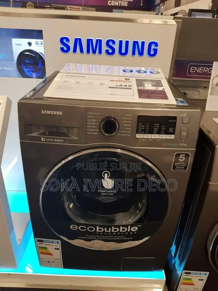 Lave-Linge Séchant Samsung Steam À Chargement Frontal