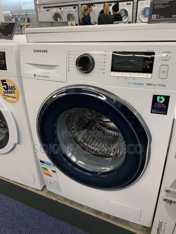 Lave-Linge Séchant Samsung Steam À Chargement Frontal
