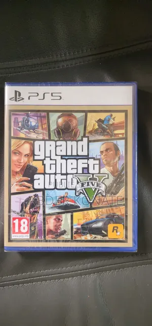 CD GTA 5 PS5 Neuf Sous Blister